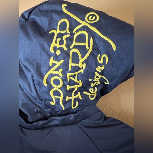 NWT Ed Hardy x Christian Audigier 3-6m Navy Snowsuit - Picture 6 of 13